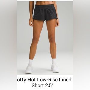 Lululemon hotty hot 2.5